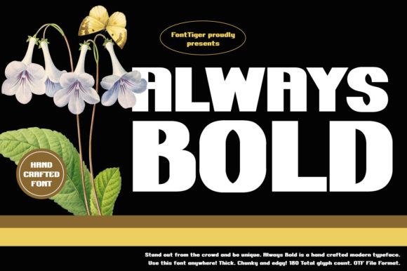Always Bold: A Font That Makes Your Designs Stand Out
