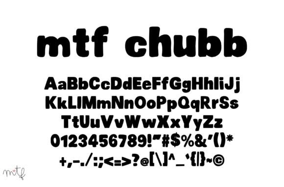 Chubb: A Fun and Bold Display Font for Creative Projects