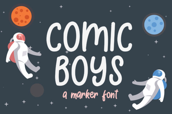 Comic Boys: A Fun and Quirky Display Font