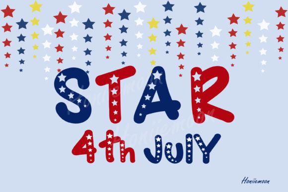 Discover the Fun and Versatile Star 4th July Font
