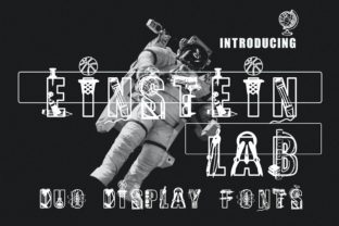 Einstein Lab: A Display Font for Science-Inspired Design