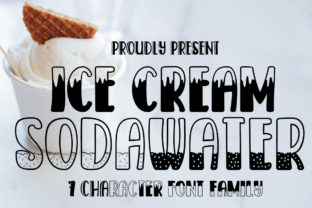 Ice Cream SodaWater: A Display Font with Quirky Charm