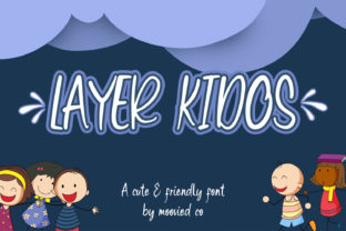 Layer Kidos: A Sweet and Friendly Display Font