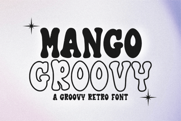 Mango Groovy: A Fun Retro Display Font