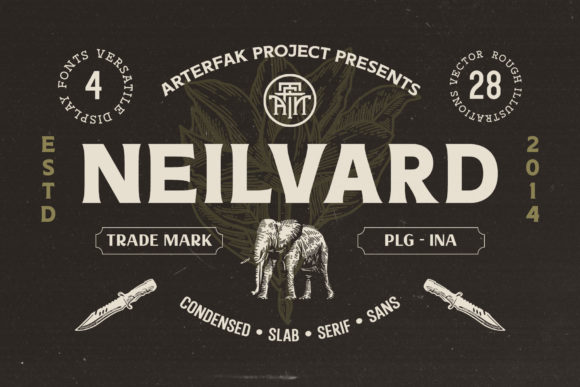 Neilvard: The Clean, Casual Display Font for Modern Design