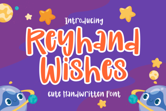 Reyhand Wishes: A Charming Handwritten Display Font