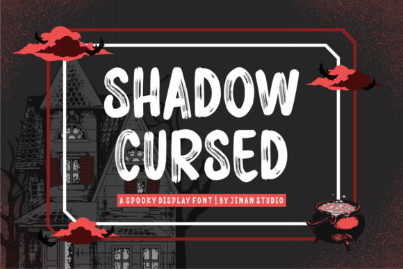 Shadow Cursed: A Spooky and Stylish Display Typeface