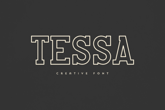 Tessa: An Elegant Display Font for Unique Typography
